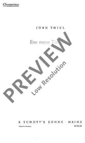 Thiel, Joern: Ene mene Tintenfass