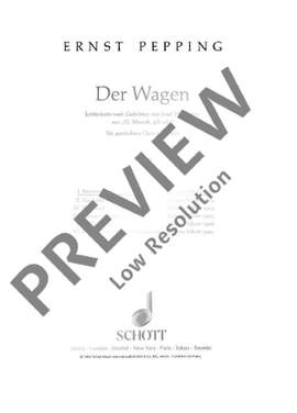Pepping, Ernst: Der Wagen