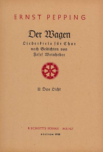 Pepping, Ernst: Der Wagen