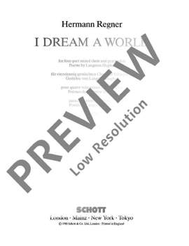 Regner, Hermann: I Dream A World