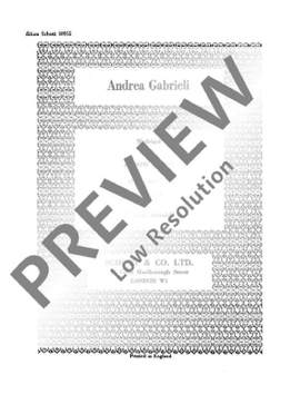 Gabrieli, Andrea: Laura Soave