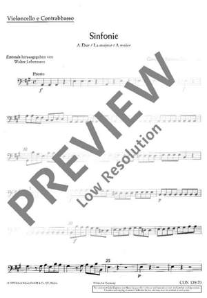 Sammartini, Giovanni Battista: Sinfonia A major J-C 62