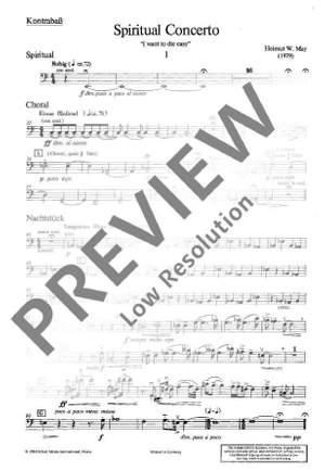 May, Helmut W.: Spiritual Concerto