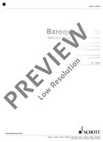 Baroque Pieces for String Quartet Product Image