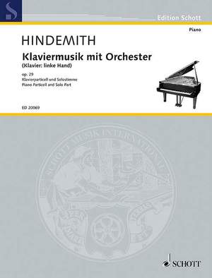 Hindemith, Paul: Piano Music with Orchestra op. 29