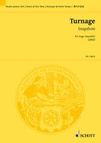 Turnage, Mark-Anthony: Snapshots