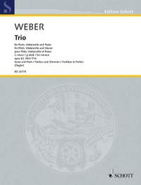 Weber, Carl Maria von: Trio G minor op. 63 WeV P.14