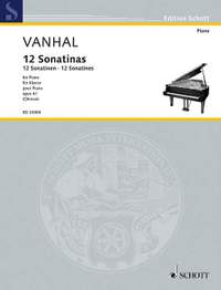 Wanhal, Johann Baptist: 12 Easy and progressive Sonatinas op. 41