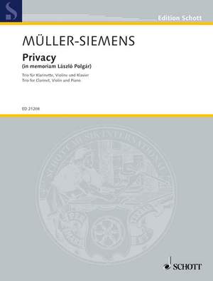 Mueller-Siemens, Detlev: Privacy