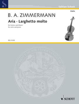 Zimmermann, Bernd Alois: Aria · Larghetto molto