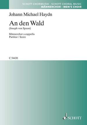Haydn, Johann Michael: An den Wald