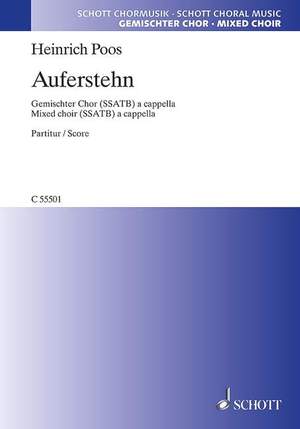 Poos, Heinrich: Auferstehn