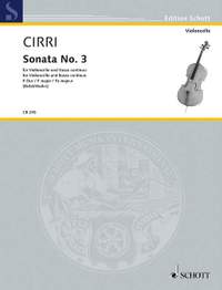 Cirri, Giovanni Battista: Sonata No. 3 F major