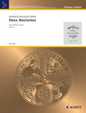 Ernst, Heinrich Wilhelm: Deux Nocturnes op. 8