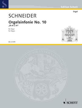 Schneider, Enjott: Organ Symphony No. 10