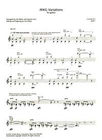 Ince, Kamran: MKG Variations