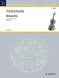 Tansman, Alexandre: Mazurka