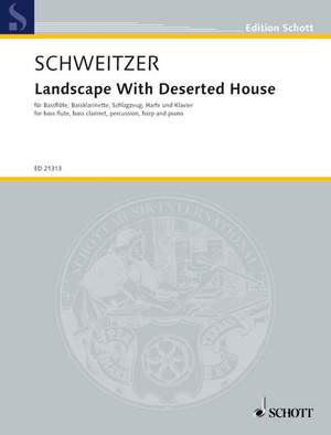 Schweitzer, Benjamin: Landscape with Deserted House