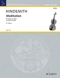 Hindemith, Paul: Meditation