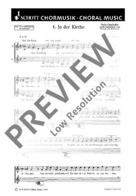 Moeckl, Franz: Sechs Chorlieder