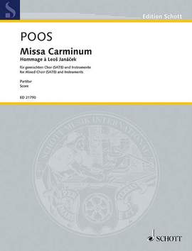 Poos, Heinrich: Missa Carminum