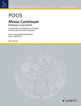 Poos, Heinrich: Missa Carminum
