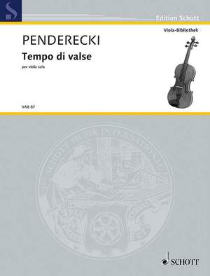 Penderecki, Krzysztof: Tempo di valse