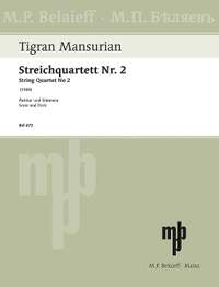 Mansurian, Tigran: String Quartet No 2