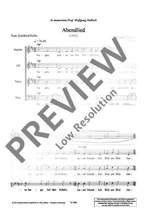 Wagner, Alexander: Abendlied Product Image