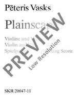 Vasks, Pēteris: Plainscapes Product Image