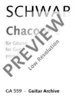 Schwab, Siegfried: Chaconne Product Image