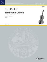 Kreisler, Fritz: Tambourin Chinois Nr. 3 op. 3