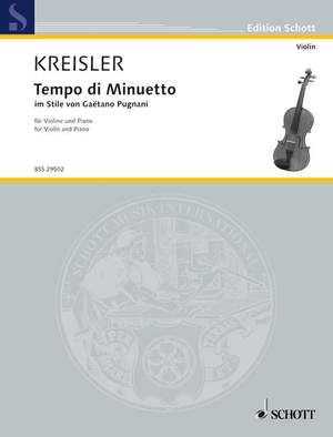 Kreisler, Fritz: Tempo di Minuetto Nr. 14