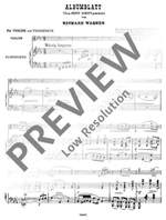 Wagner, Richard: Albumblatt E flat major Product Image