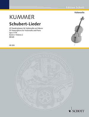 Kummer, Friedrich August / Schubert, Franz: Schubert-Lieder op. 117b