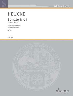 Heucke, Stefan: Sonate No. 1 op. 38