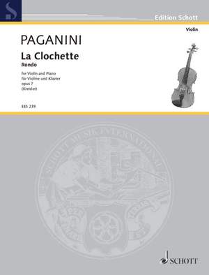 Paganini, Niccolò: La Clochette op. 7