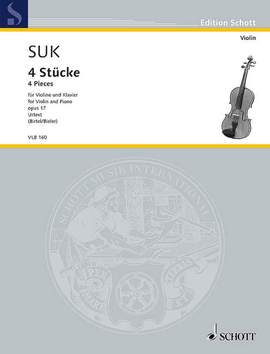 Suk, Josef: 4 Pieces op. 17