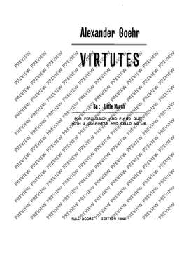 Goehr, Alexander: Virtutes