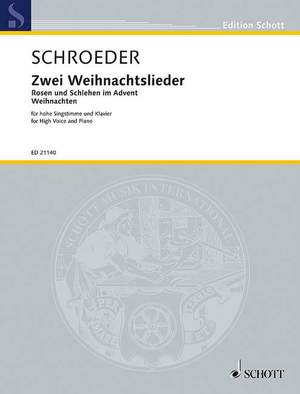 Schroeder, Hermann: Zwei Weihnachtslieder