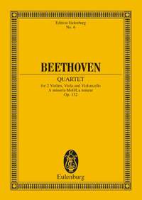 Beethoven, Ludwig van: String Quartet A minor op. 132