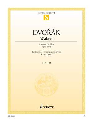 Dvořák, Antonín: Waltz A major op. 54/1