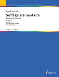 Waignien, André: Solfège élémentaire