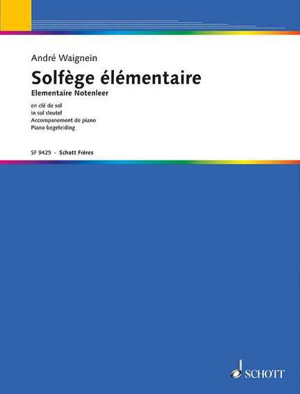 Waignien, André: Solfège élémentaire