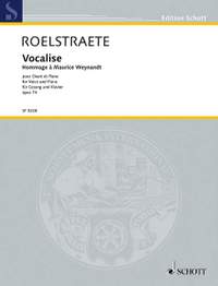 Roelstraete, Herman Jozef: Vocalise op. 74