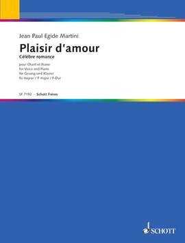 Martini, Jean Paul Egide: Plaisir d'amour F major