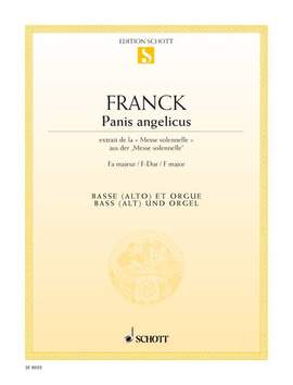 Franck, César: Panis Angelicus F major
