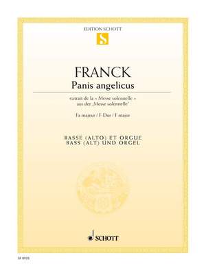 Franck, César: Panis Angelicus F major