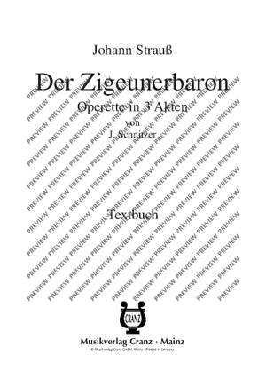 Strauß (Son), Johann: The Gipsy Baron (Libretto)