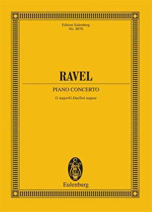 Ravel, Maurice: Piano Concerto G major